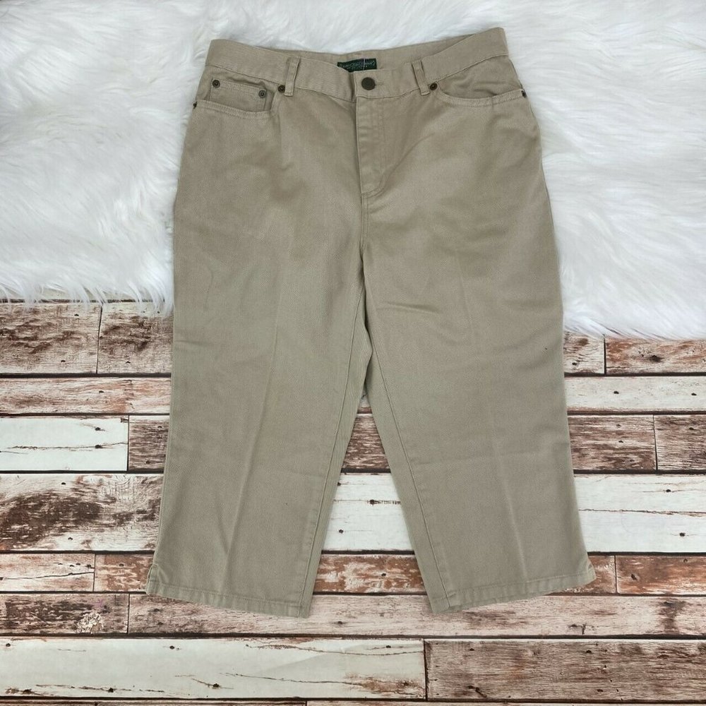 Lauren Ralph Lauren Cropped Capri Jeans Size 6P